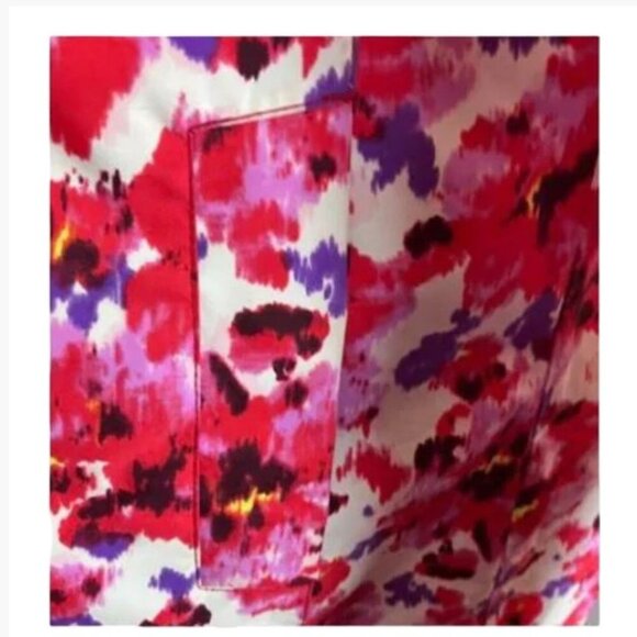 Lands' End Floral Raincoat for Spring and Summer Size Small EUC - Picture 6 of 8